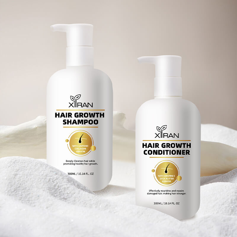 organic hair growth caffeine shampoo and conditioner set